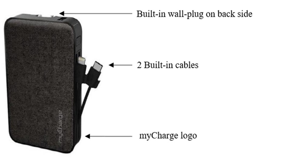 picture of charger being recalled